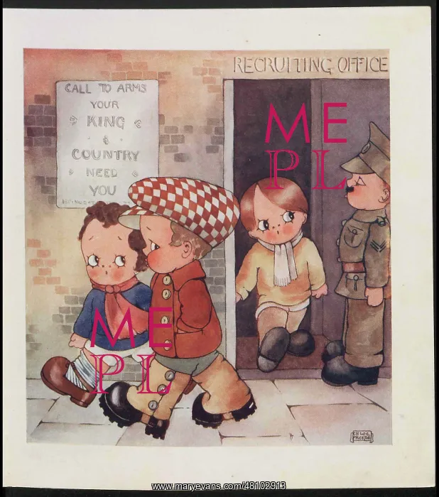 : WW1 - The Peek-A-Boos in Camp : WW1 - The Peek-A-Boos in Camp