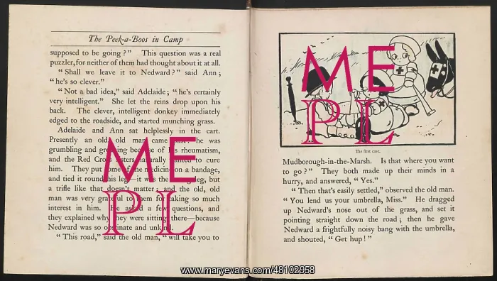 : WW1 - The Peek-A-Boos in Camp : WW1 - The Peek-A-Boos in Camp