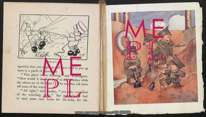 : WW1 - The Peek-A-Boos in Camp : WW1 - The Peek-A-Boos in Camp