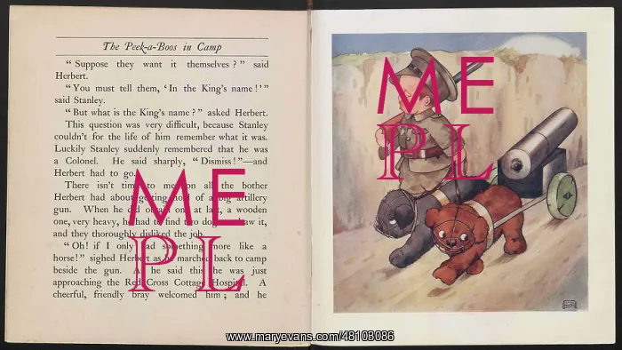 : WW1 - The Peek-A-Boos in Camp : WW1 - The Peek-A-Boos in Camp