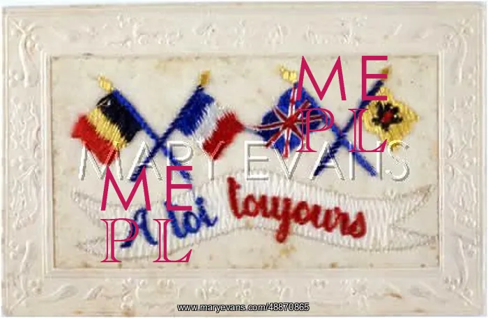  : WW1 POSTCARD / SENTIMENTAL