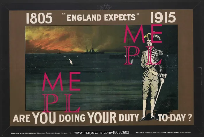 : WW1 Poster - Are you doing your duty today? : WW1 Poster - Are you doing your duty today?