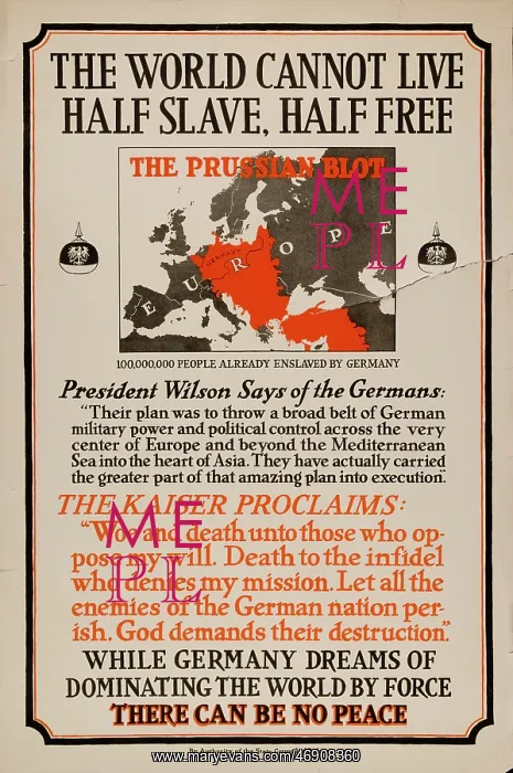  : WW1 - Prussian Blot