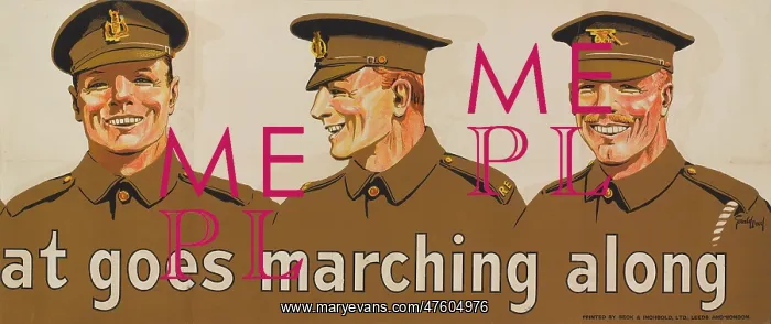 : WW1 Recruitment Poster (2 of 2) : WW1 Recruitment Poster (2 of 2)