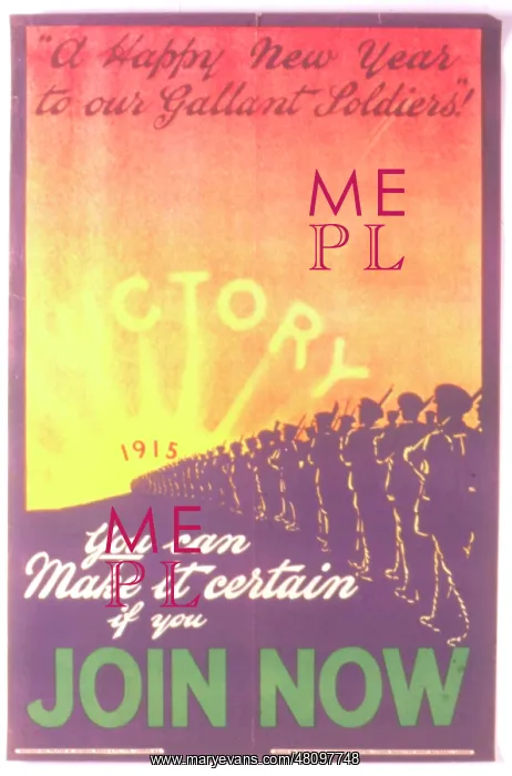 : WW1 - recruitment poster - Join Now : WW1 - recruitment poster - Join Now