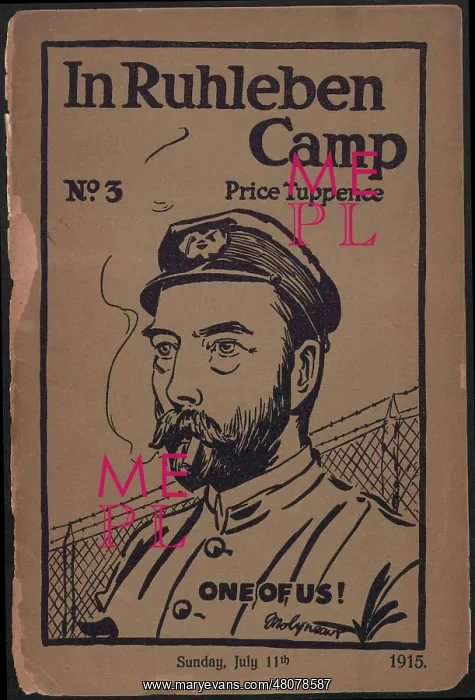 : WW1 - In Ruhleben Camp - July 1915 : WW1 - In Ruhleben Camp - July 1915