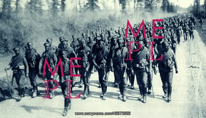 : WW1 - Russian Infantry on the march : WW1 - Russian Infantry on the march