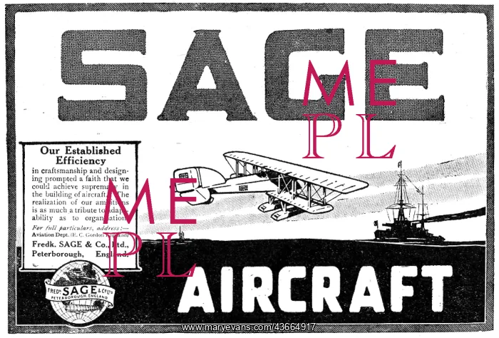 : WW1 Sage Floatplanes : WW1 Sage Floatplanes