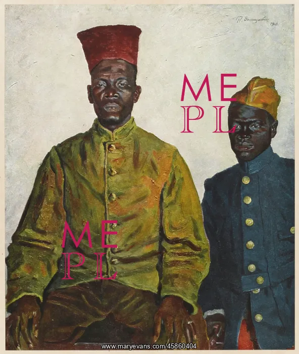 : WW1 SENEGAMBIA SOLDIERS : WW1 SENEGAMBIA SOLDIERS