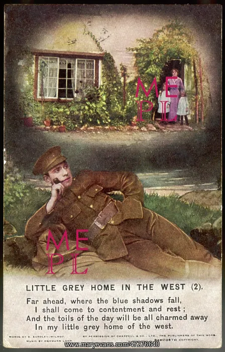 : WW1 SOLDIER GREY HOME : WW1 SOLDIER GREY HOME