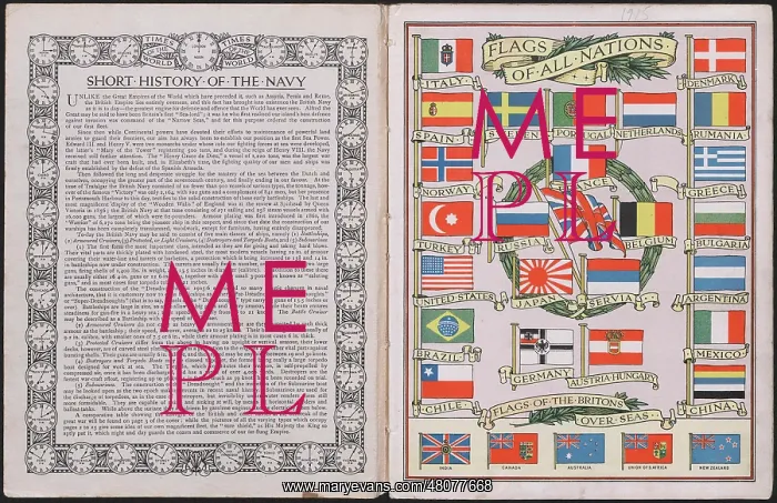 : WW1 - The Stewart Blotter - Naval History and flags : WW1 - The Stewart Blotter - Naval History and flags