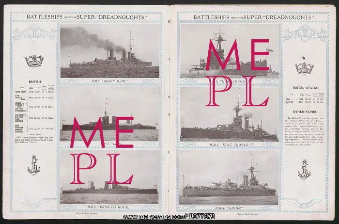 : WW1 - The Stewart Blotter - Super Dreadnoughts : WW1 - The Stewart Blotter - Super Dreadnoughts