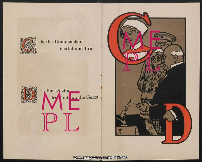 : WW1 - Tommy's ABC - C and D : WW1 - Tommy's ABC - C and D