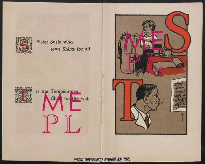 : WW1 - Tommy's ABC -s and T : WW1 - Tommy's ABC -s and T