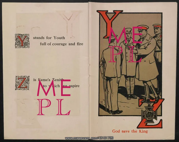 : WW1 - Tommy's ABC - Y and Z : WW1 - Tommy's ABC - Y and Z