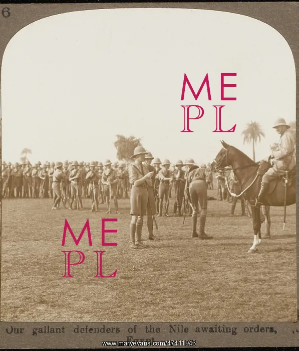 : WW1 TROOPS AT THE NILE : WW1 TROOPS AT THE NILE