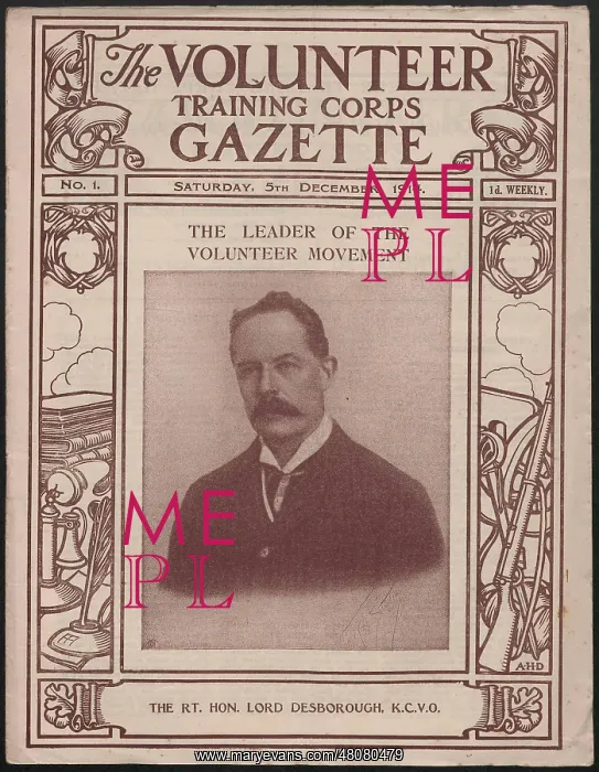 : WW1 - The Volunteer Training Corps Gazette : WW1 - The Volunteer Training Corps Gazette