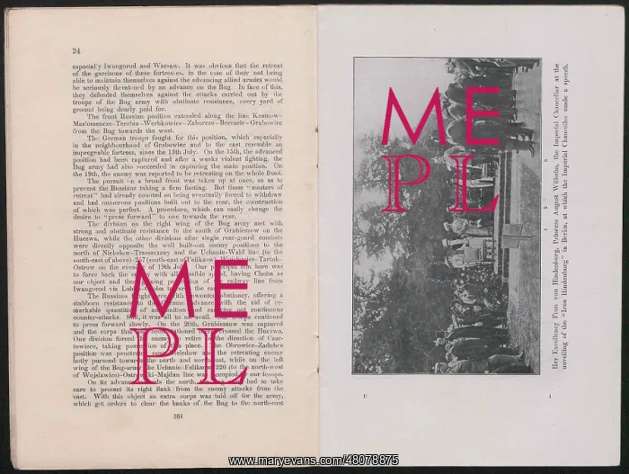 : WW1 - War-Chronicle, October 1915 - two pages : WW1 - War-Chronicle, October 1915 - two pages
