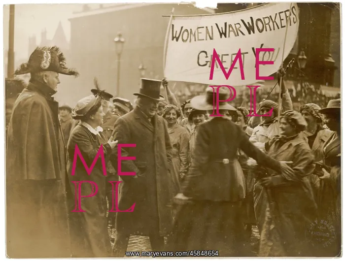 : WW1 WORKERS / LLOYD GEORGE : WW1 WORKERS / LLOYD GEORGE