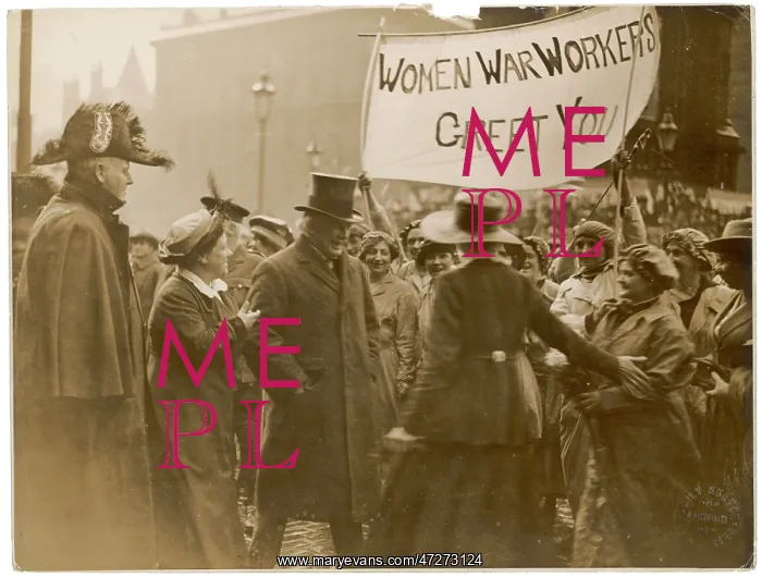 : WW1 WORKERS / LLOYD GEORGE : WW1 WORKERS / LLOYD GEORGE