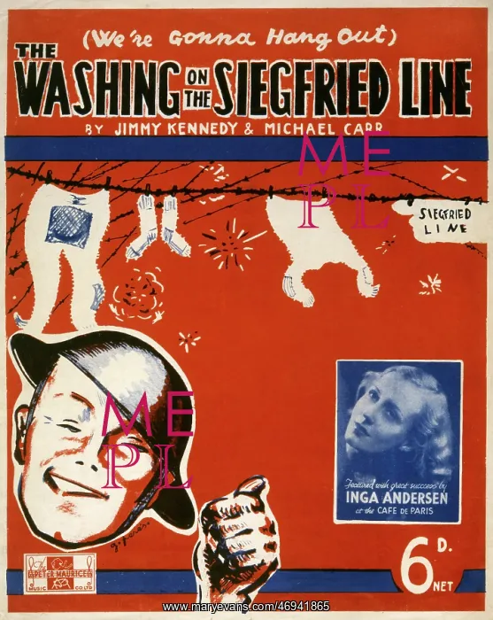 : WW2 / 1940S / SIEGFRIED LINE : WW2 / 1940S / SIEGFRIED LINE