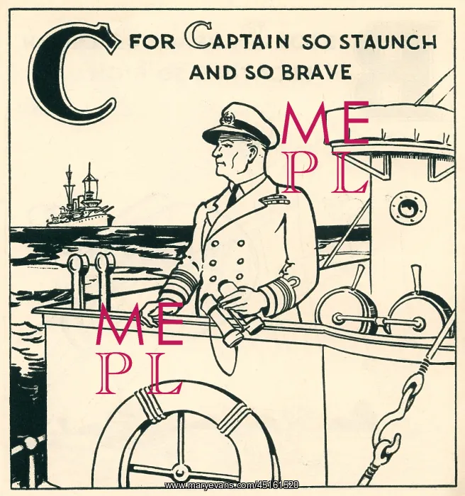 : WW2 ABC, C Is For Captain : WW2 ABC, C Is For Captain