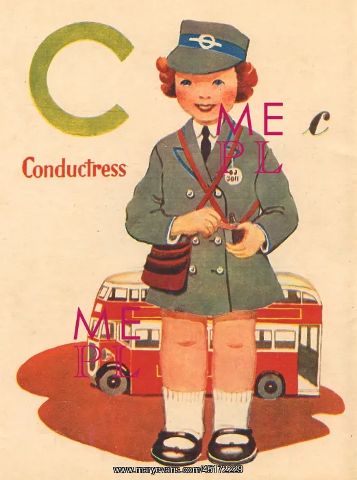 : WW2 ABC, C For Conductress : WW2 ABC, C For Conductress