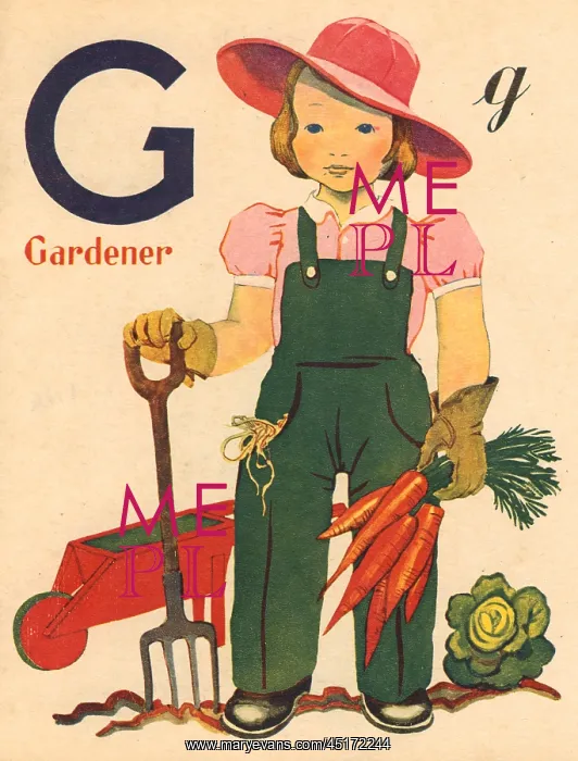 : WW2 ABC, G For Gardener : WW2 ABC, G For Gardener