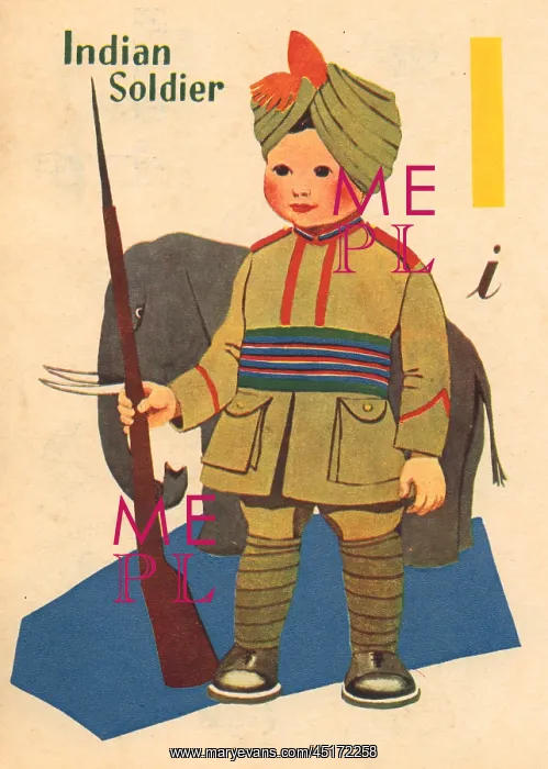 : WW2 ABC, I For Indian Soldier : WW2 ABC, I For Indian Soldier
