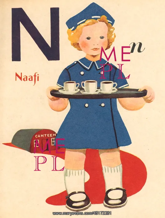 : WW2 ABC, N For NAAFI : WW2 ABC, N For NAAFI