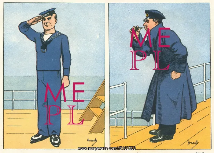 : WW2 Able Seaman And Bosun Piping : WW2 Able Seaman And Bosun Piping