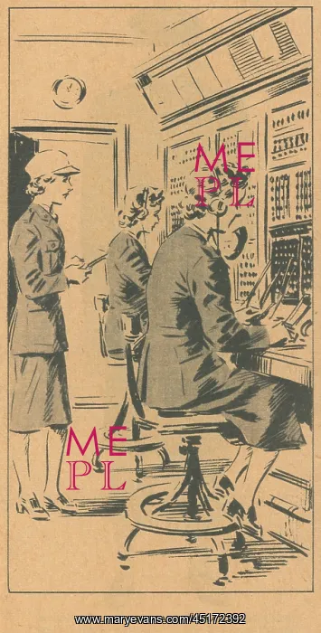 : WW2, A.T.S. Switchboard Operators : WW2, A.T.S. Switchboard Operators