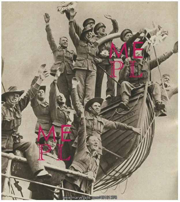 : WW2 Australians Setting Sail : WW2 Australians Setting Sail