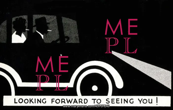 : WW2 - Black-out - Couple driving : WW2 - Black-out - Couple driving