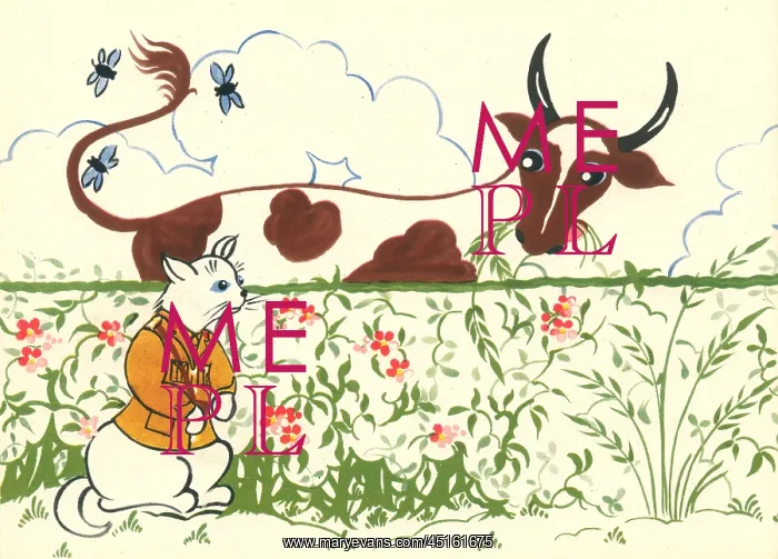 : WW2, The Blue-Eyed Cat Enlists A Cow : WW2, The Blue-Eyed Cat Enlists A Cow