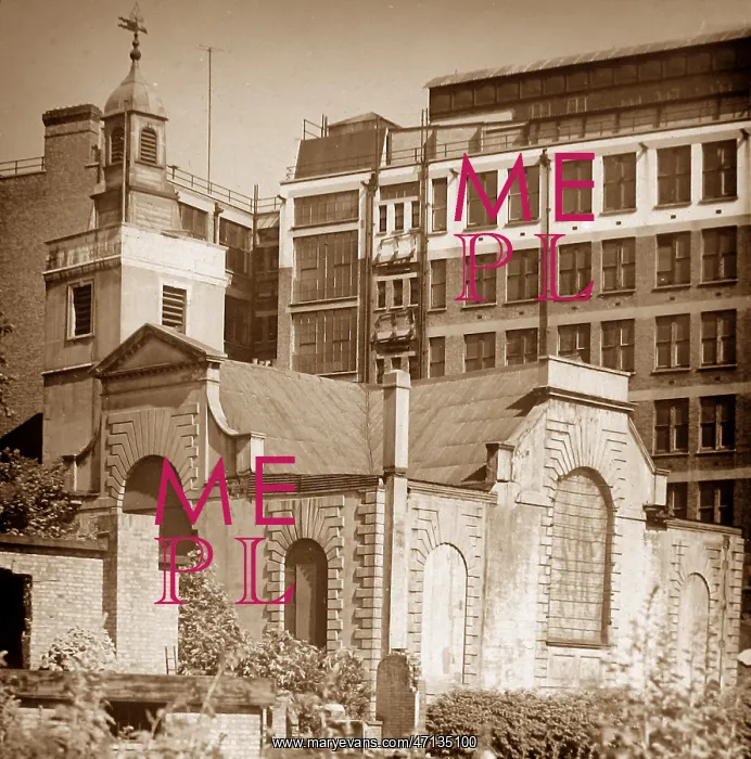 : WW2 bomb damage st anne and st agnes Gresham Street : WW2 bomb damage st anne and st agnes Gresham Street