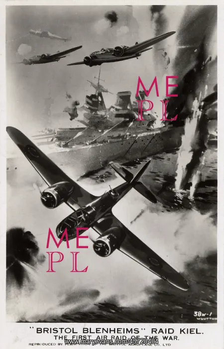 : WW2 - Bristol Blenheims raid Kiel : WW2 - Bristol Blenheims raid Kiel