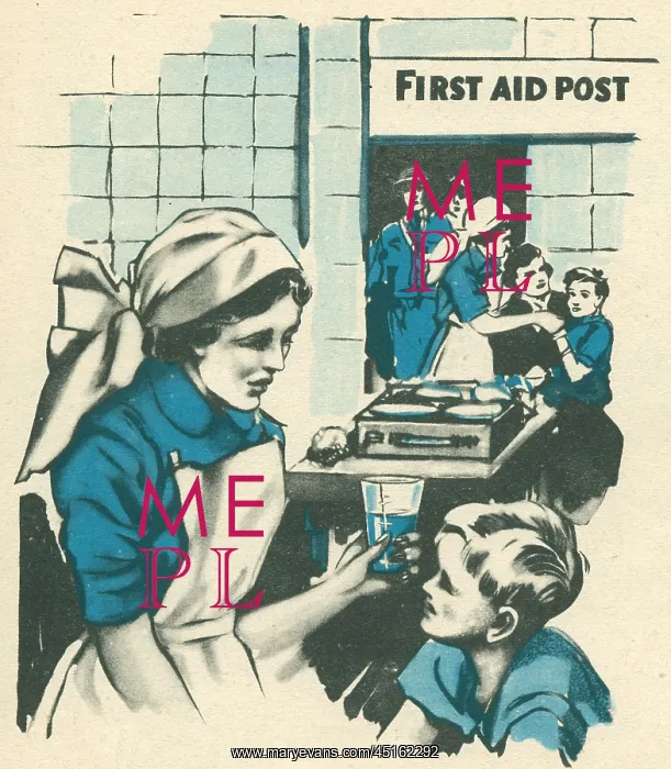 : WW2 British First Aid Post : WW2 British First Aid Post