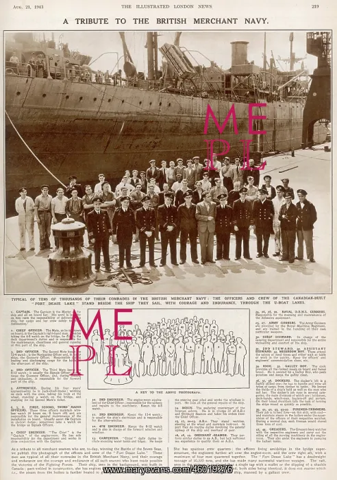 : WW2 British Merchant Navy vessel : WW2 British Merchant Navy vessel