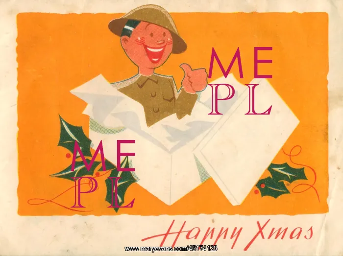 : WW2 Christmas Card, The Best Present! : WW2 Christmas Card, The Best Present!
