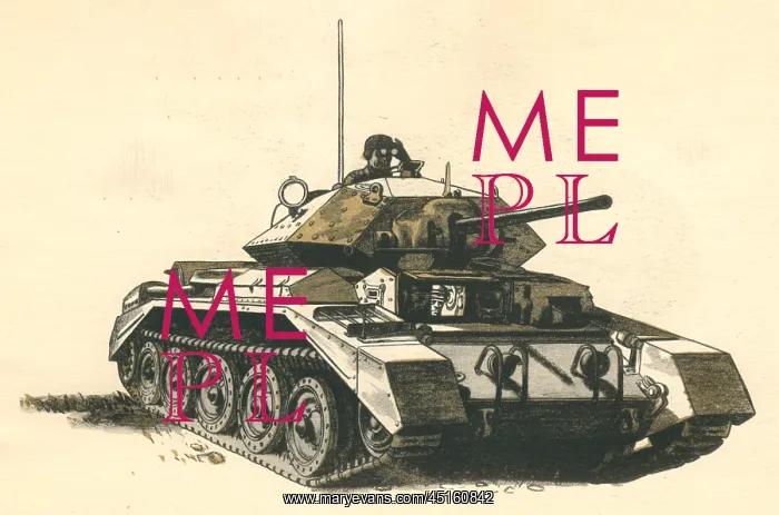: WW2 Crusader Tank : WW2 Crusader Tank
