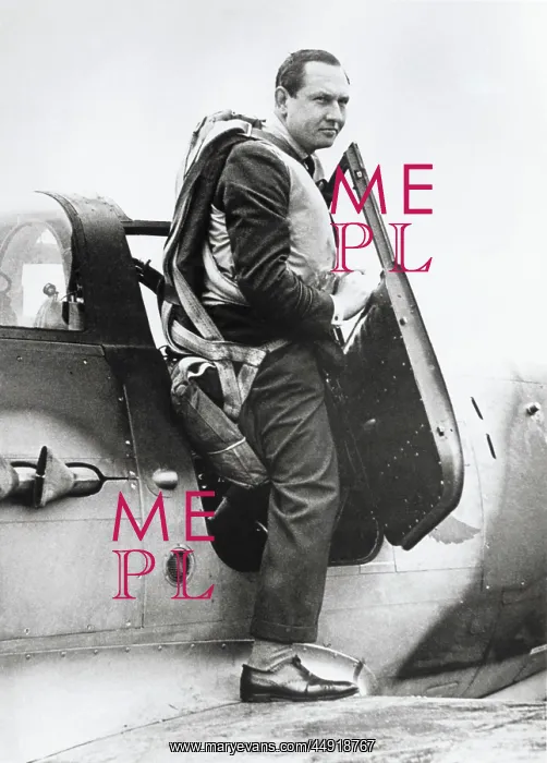 : WW2 Fighter Air Ace Squadron Leader E.J Gracie Climbing ? : WW2 Fighter Air Ace Squadron Leader E.J Gracie Climbing ?