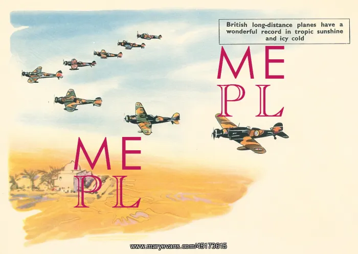 : WW2 Fighter Planes V Formation : WW2 Fighter Planes V Formation