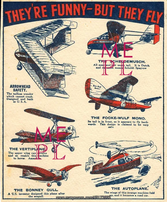 : WW2, They Are Funny But They Fly : WW2, They Are Funny But They Fly