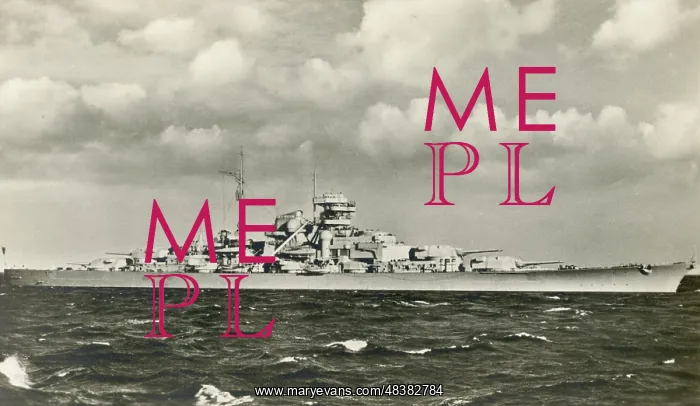  : WW2 German battleship the Bismarck