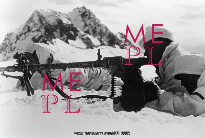 : WW2 German Mountain Infantry : WW2 German Mountain Infantry