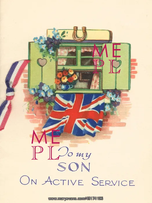 : WW2 Greetings Card : WW2 Greetings Card