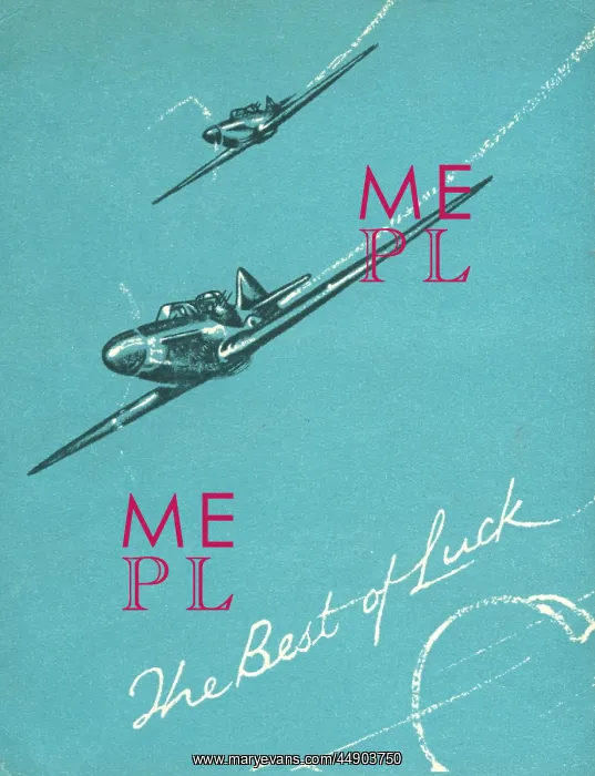  : WW2 greetings card, The Best of Luck