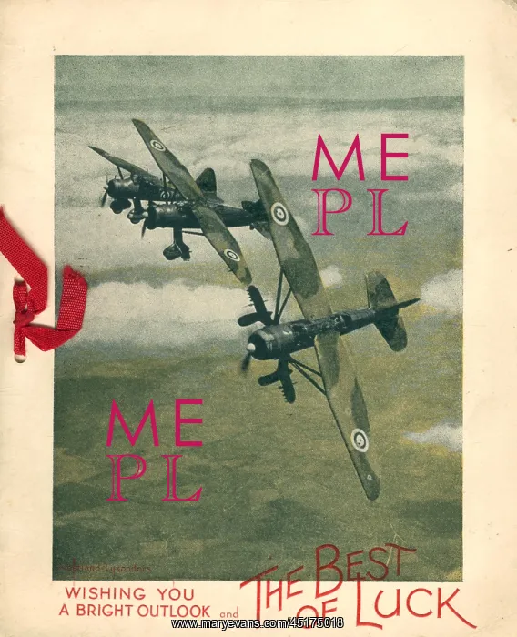 : WW2 Greetings Card, Westland Lysanders : WW2 Greetings Card, Westland Lysanders