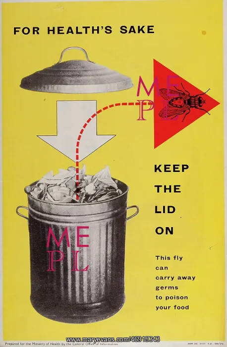 : WW2 - for health's sake, keep the lid on : WW2 - for health's sake, keep the lid on